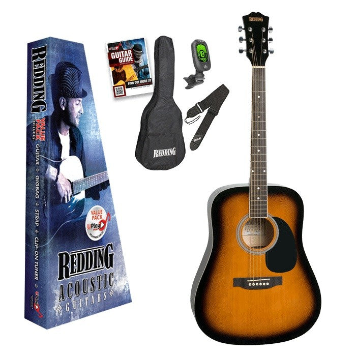 Redding 4/4 Dreadnought Acoustic Guitar